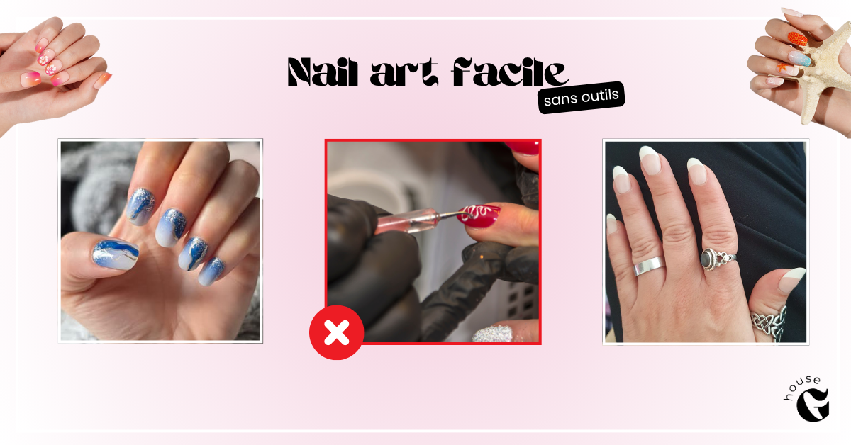 Un nail art facile et sans outils
