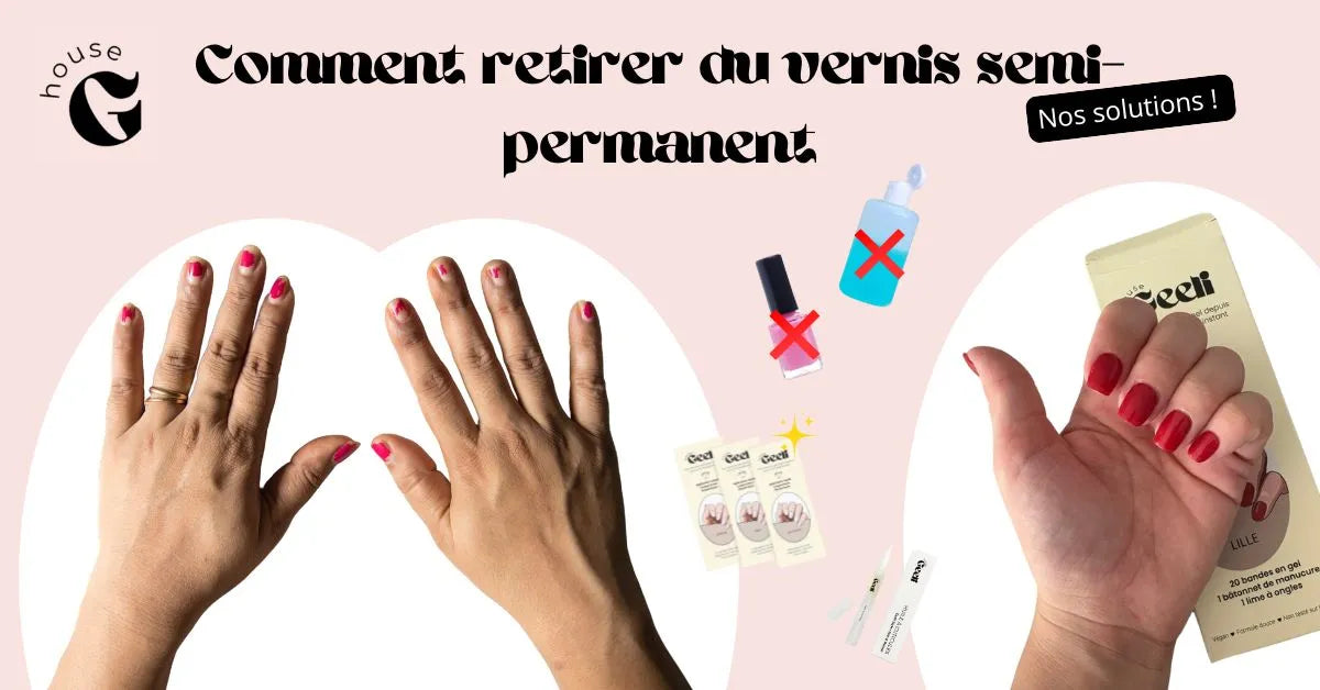 Comment retirer du vernis semi-permanent sans acétone