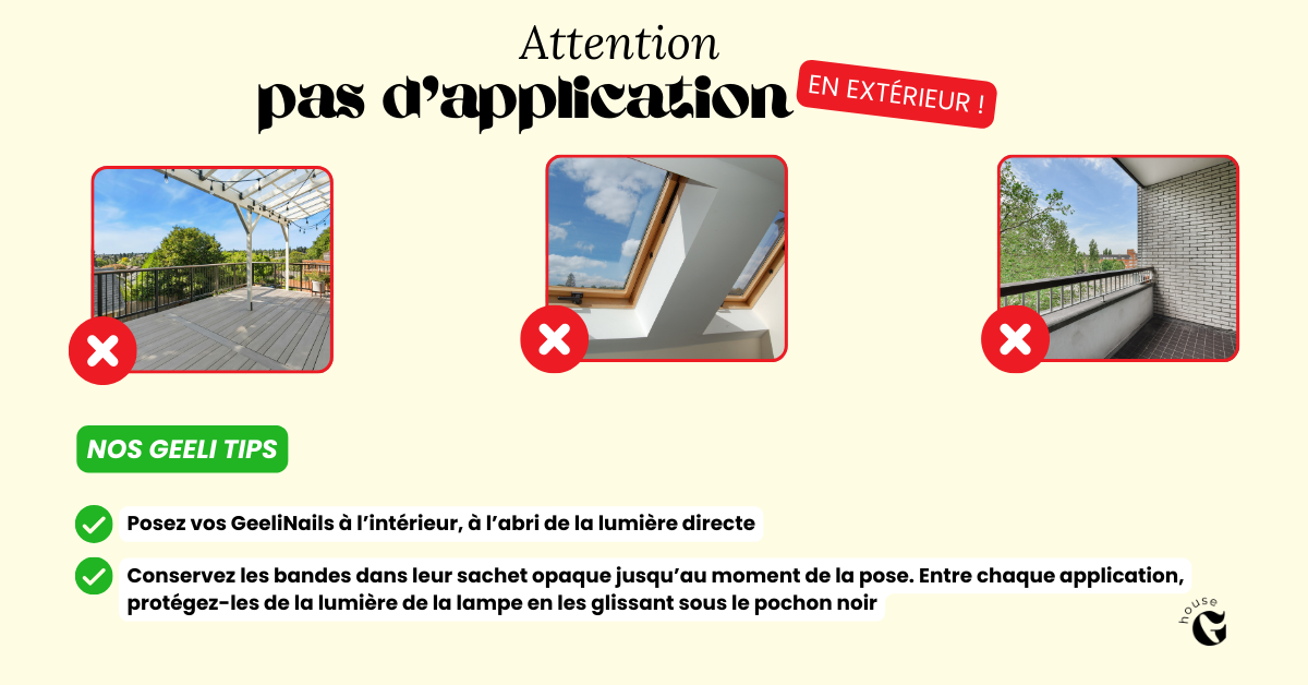 stickers ongles gel lumière UV