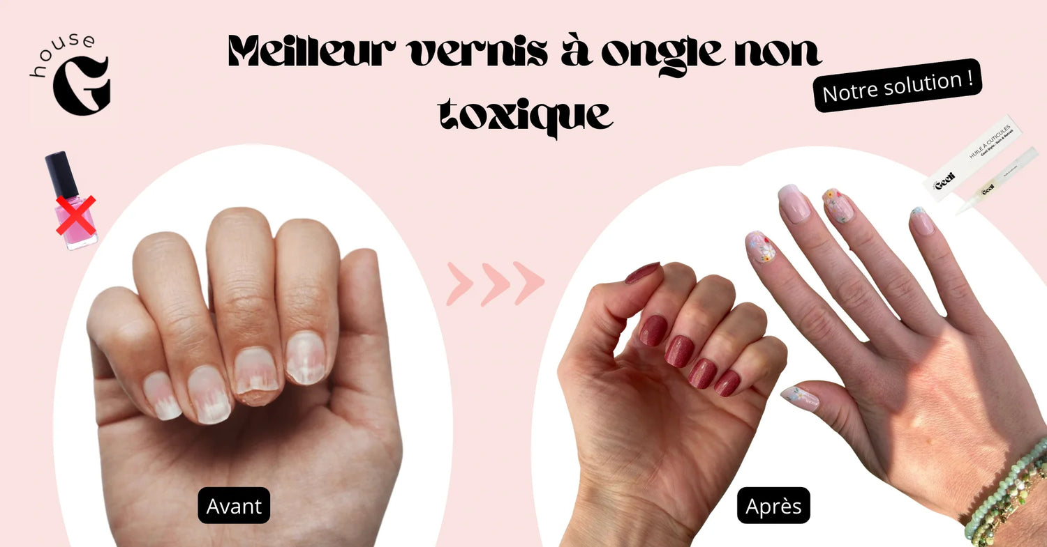 vernis à ongle non toxique geeli house