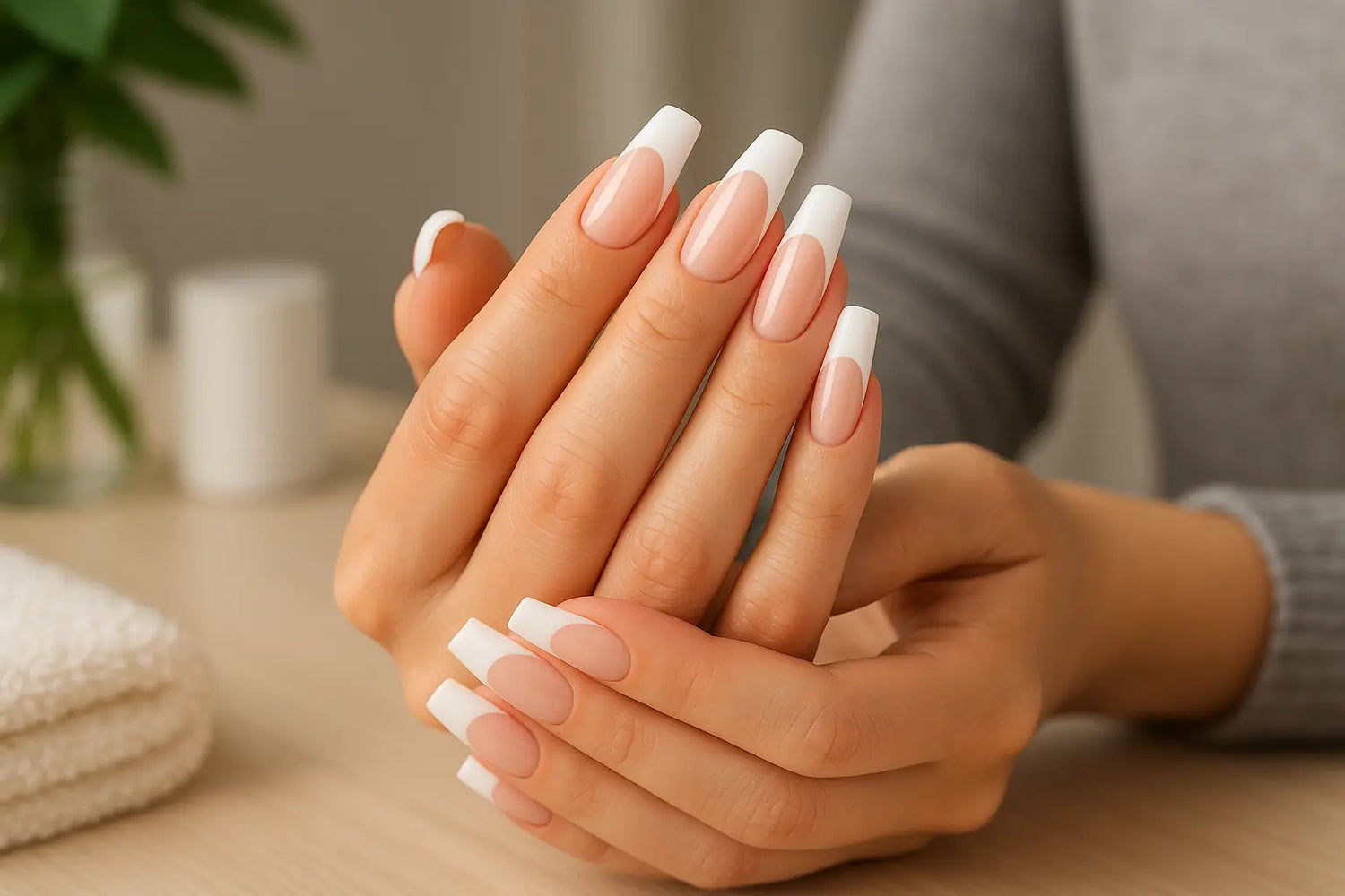 pose americaine ongle