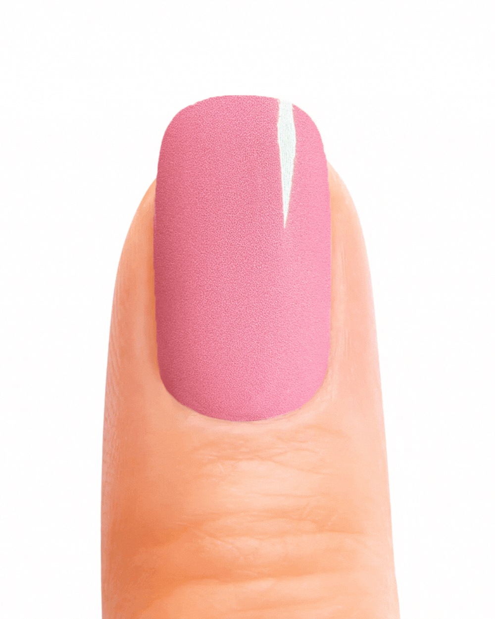 Stickers ongles en gel Kensy Geeli House avec rose tendre et fleurs sur base transparente