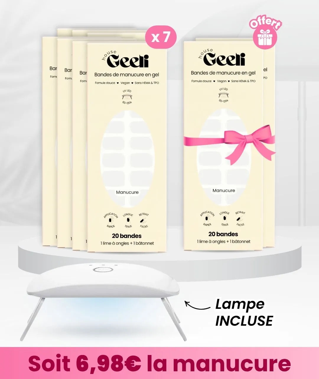 Pack Soldes Découverte Premium + 2 Geeli Nails