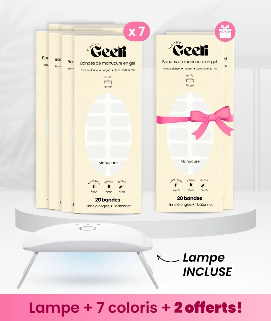 Pack Soldes Découverte Premium + 2 Geeli Nails