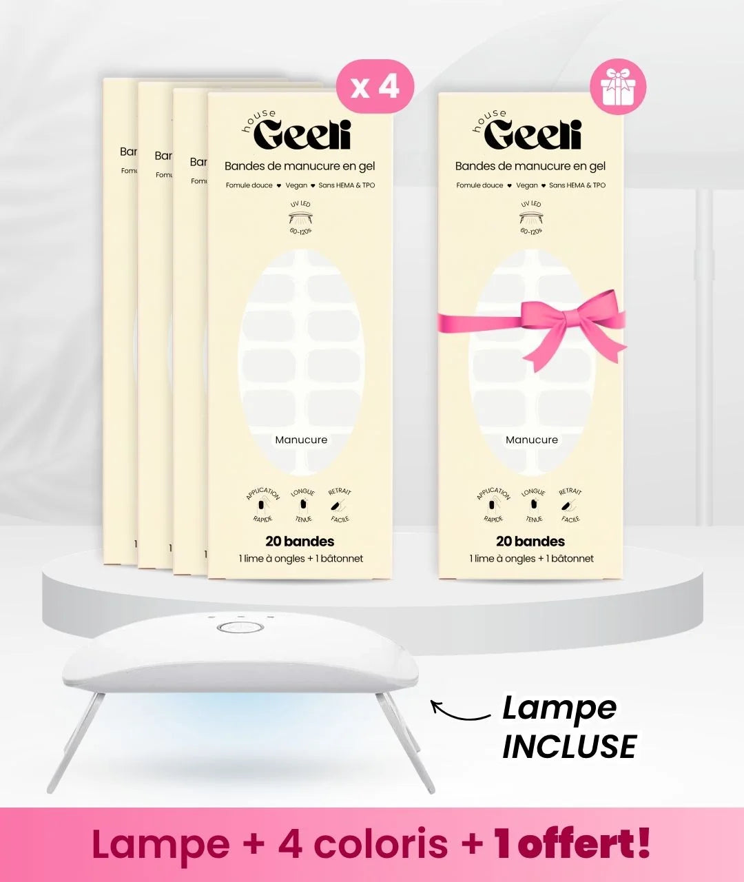 Pack Soldes Découverte + 1 Geeli Nails