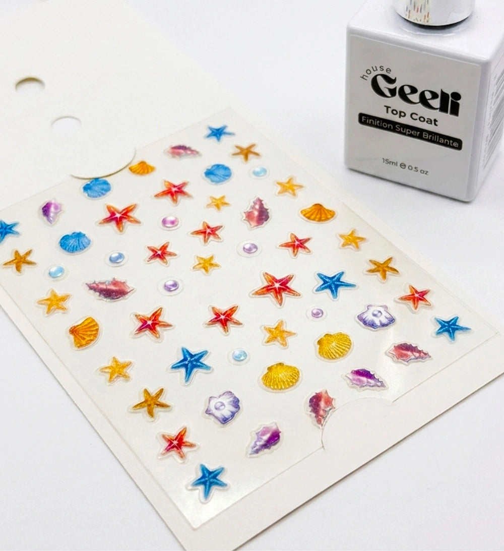 Pack de 3 stickers d'été à coller