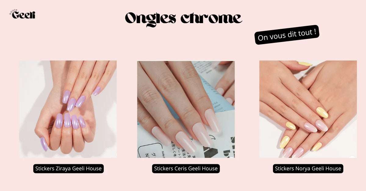 Ongle chrome : c'est quoi ?