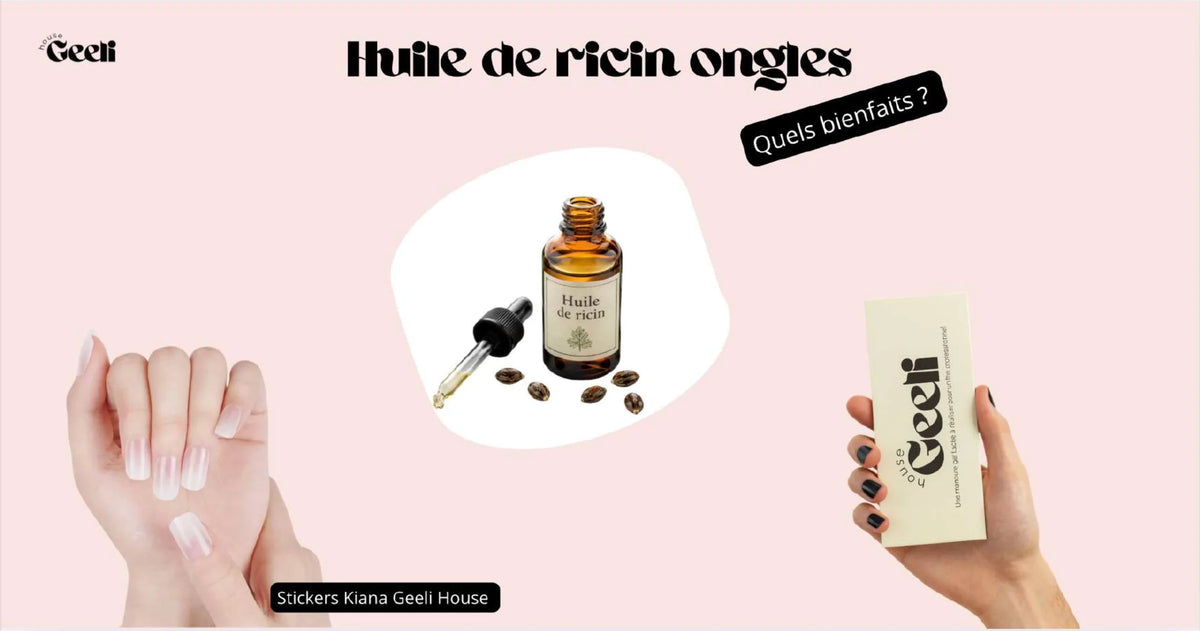 huile de ricin ongles
