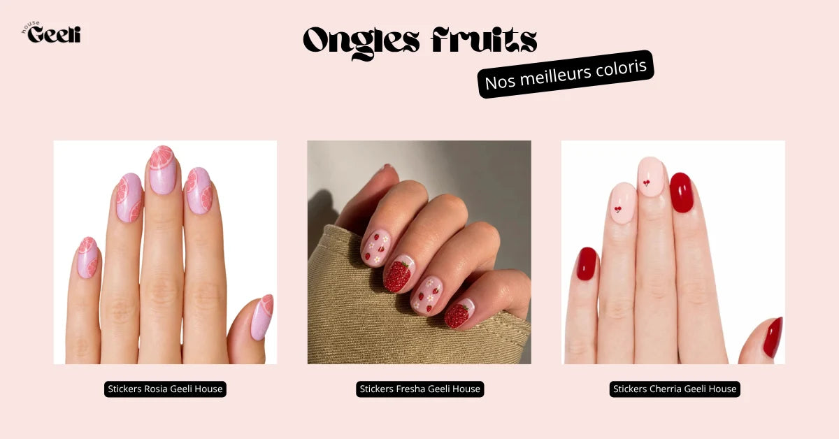 Ongles fruits : notre guide complet pour une manucure gourmande cet été