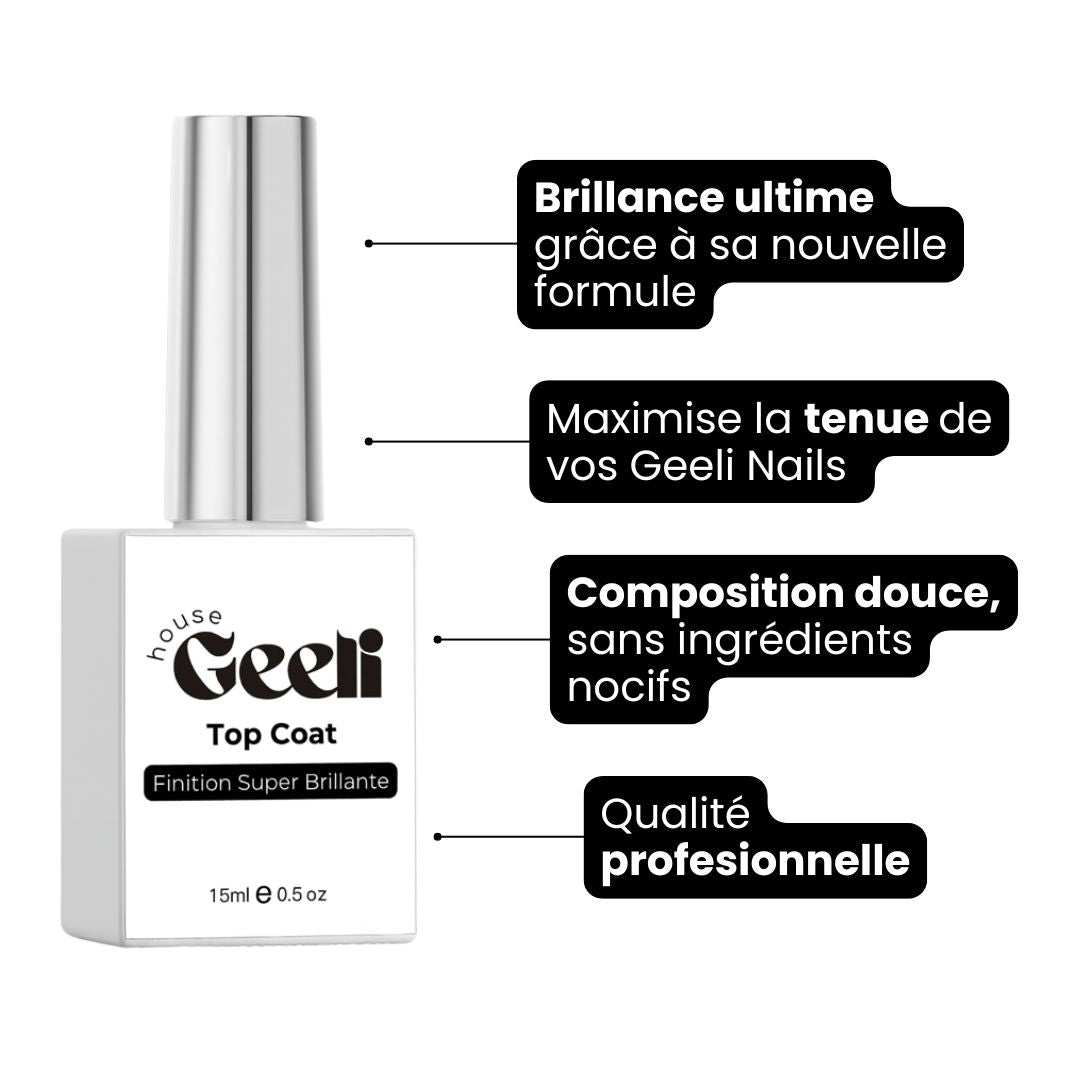 Geeli Top Coat Finition Super Brillante