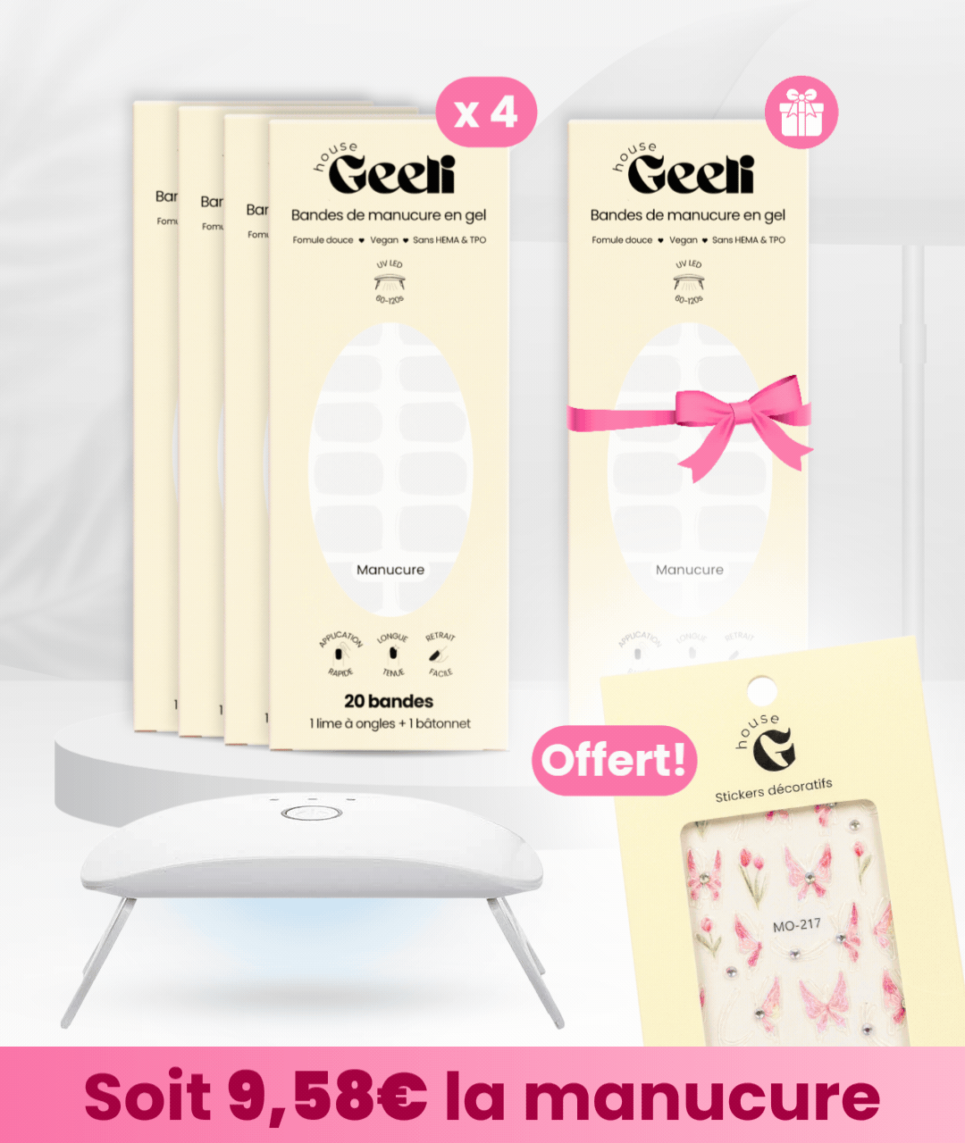 Pack Soldes Découverte + Stickers décoratif offert