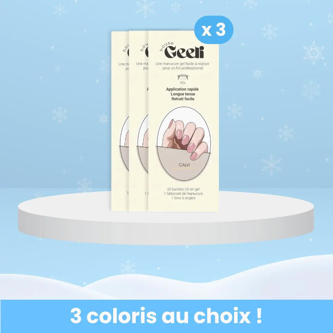 Geeli Nails - Les ongles en gel qui se posent en 10 minutes