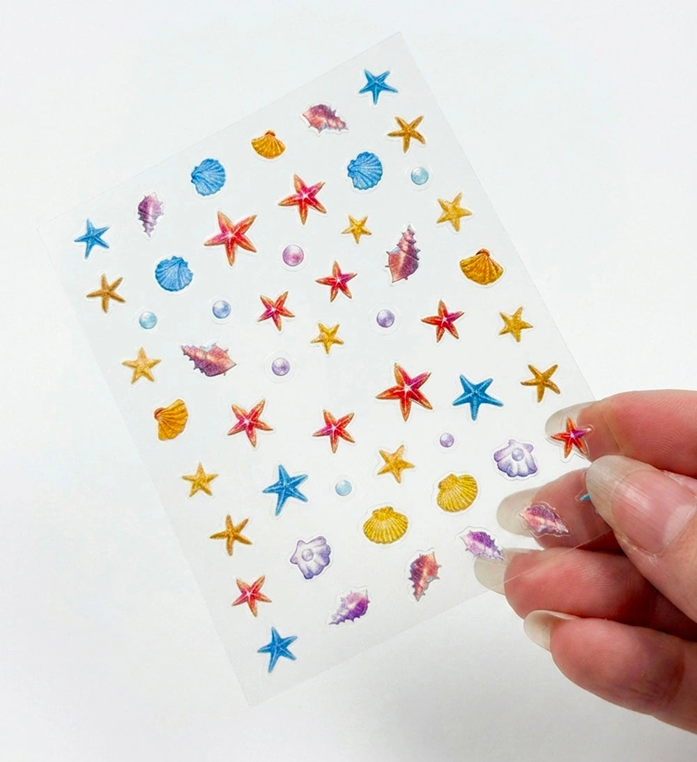 Pack de 3 stickers d'été à coller