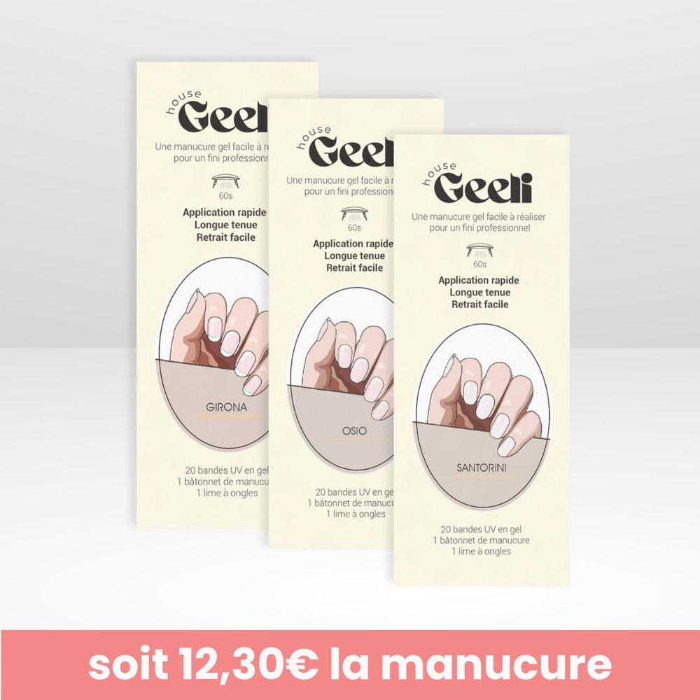 Geeli House : Ongle en gel facile à poser chez soi en 10min